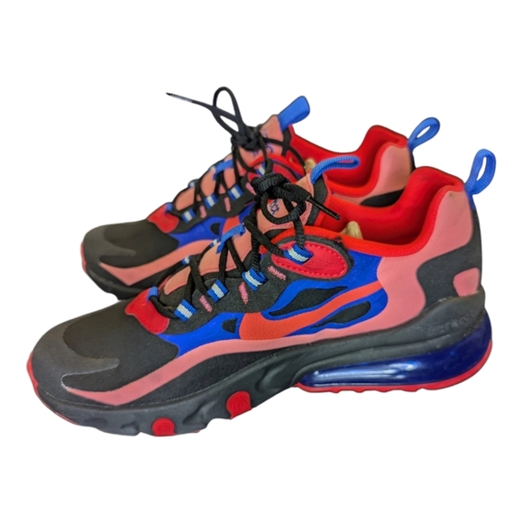 Nike Air Max 270 React GS "Sunset Pulse" Sz 6.5Y / 8 wmn - Picture 4 of 10